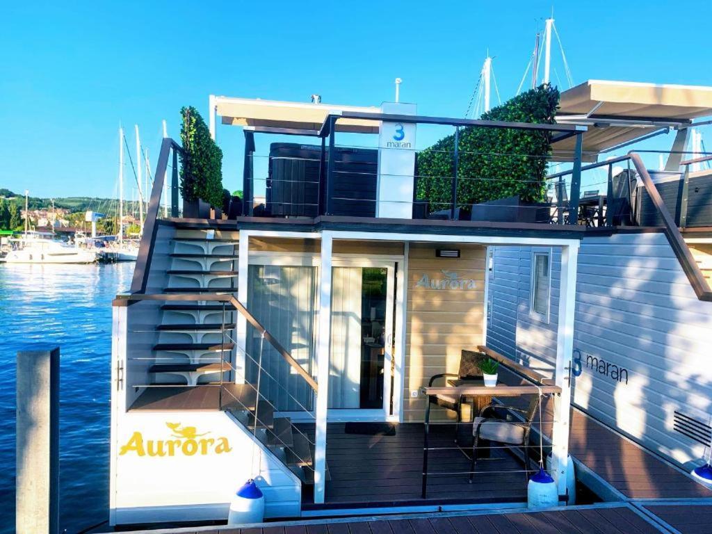 Floating Sea House Aurora Villa Portorož Eksteriør billede