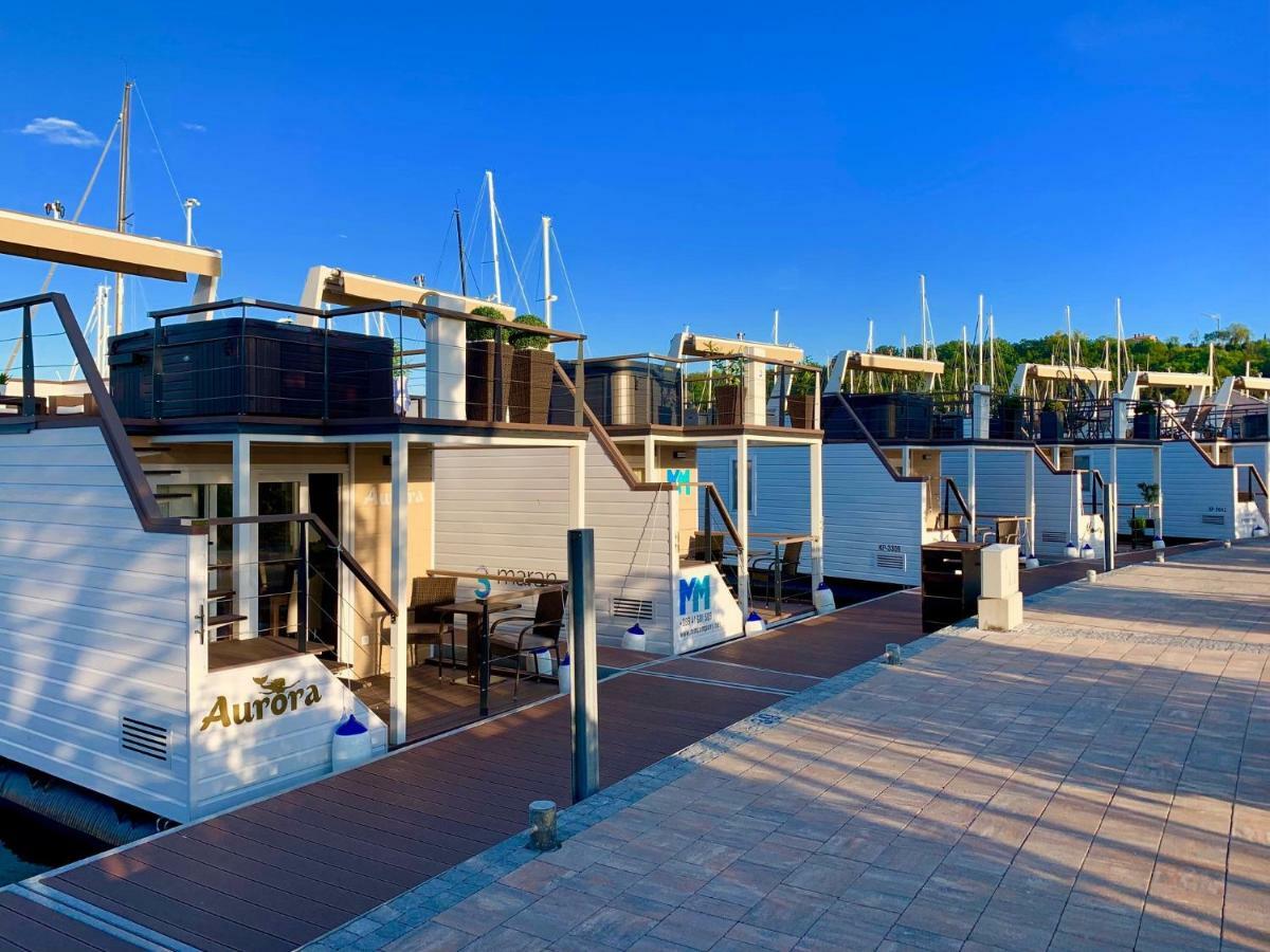 Floating Sea House Aurora Villa Portorož Eksteriør billede